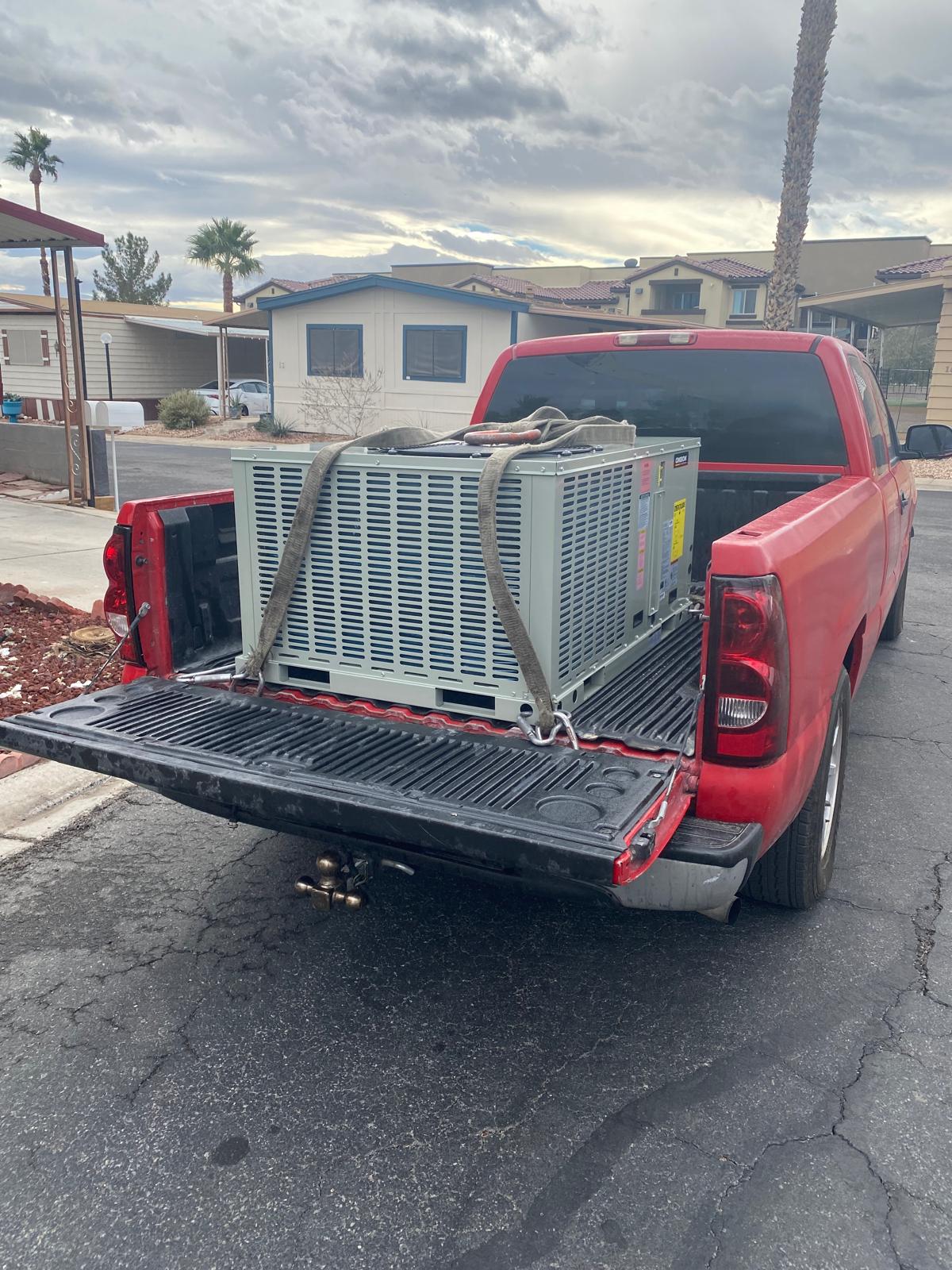 Before HVAC service